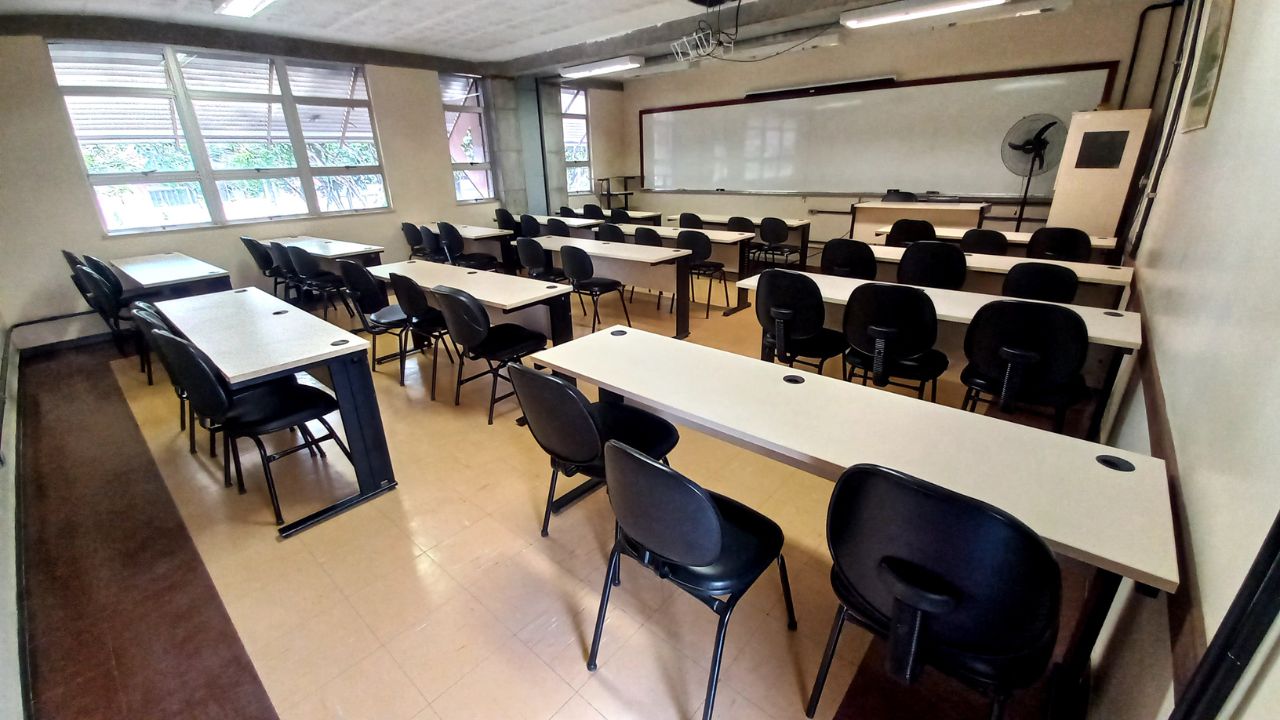 Sala de aula 2025 - Panorâmica